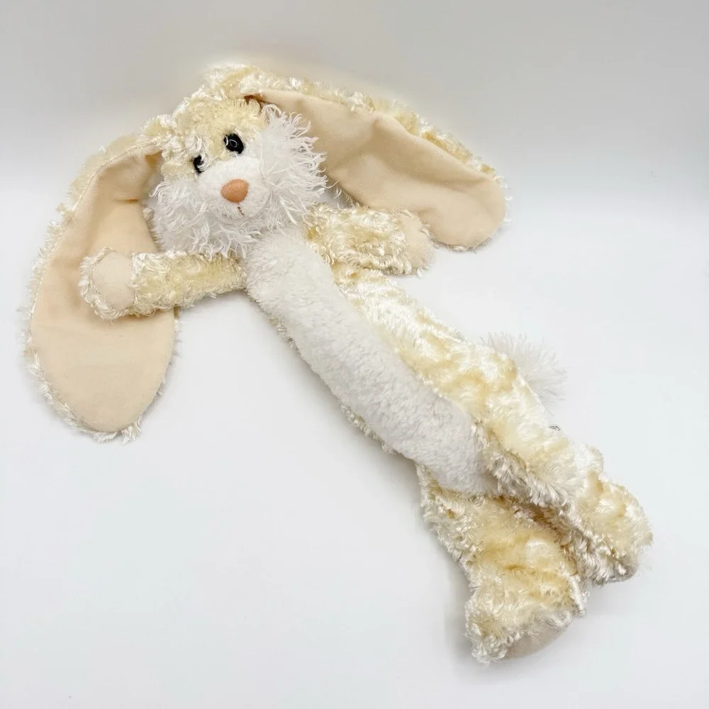 Princess Soft Toys Longfellow Yellow White Bunny Rabbit Plush 15